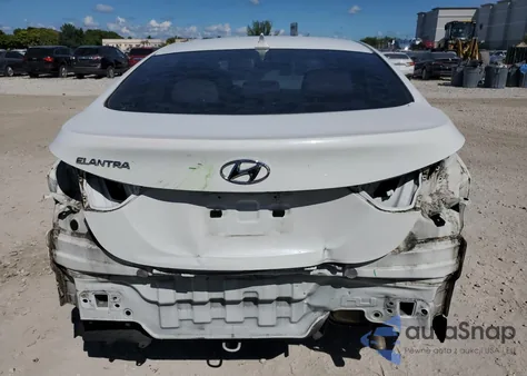 2013 Hyundai Elantra Gls z USA, uszkodzony, nr VIN 5NPDH4AE8DH446854